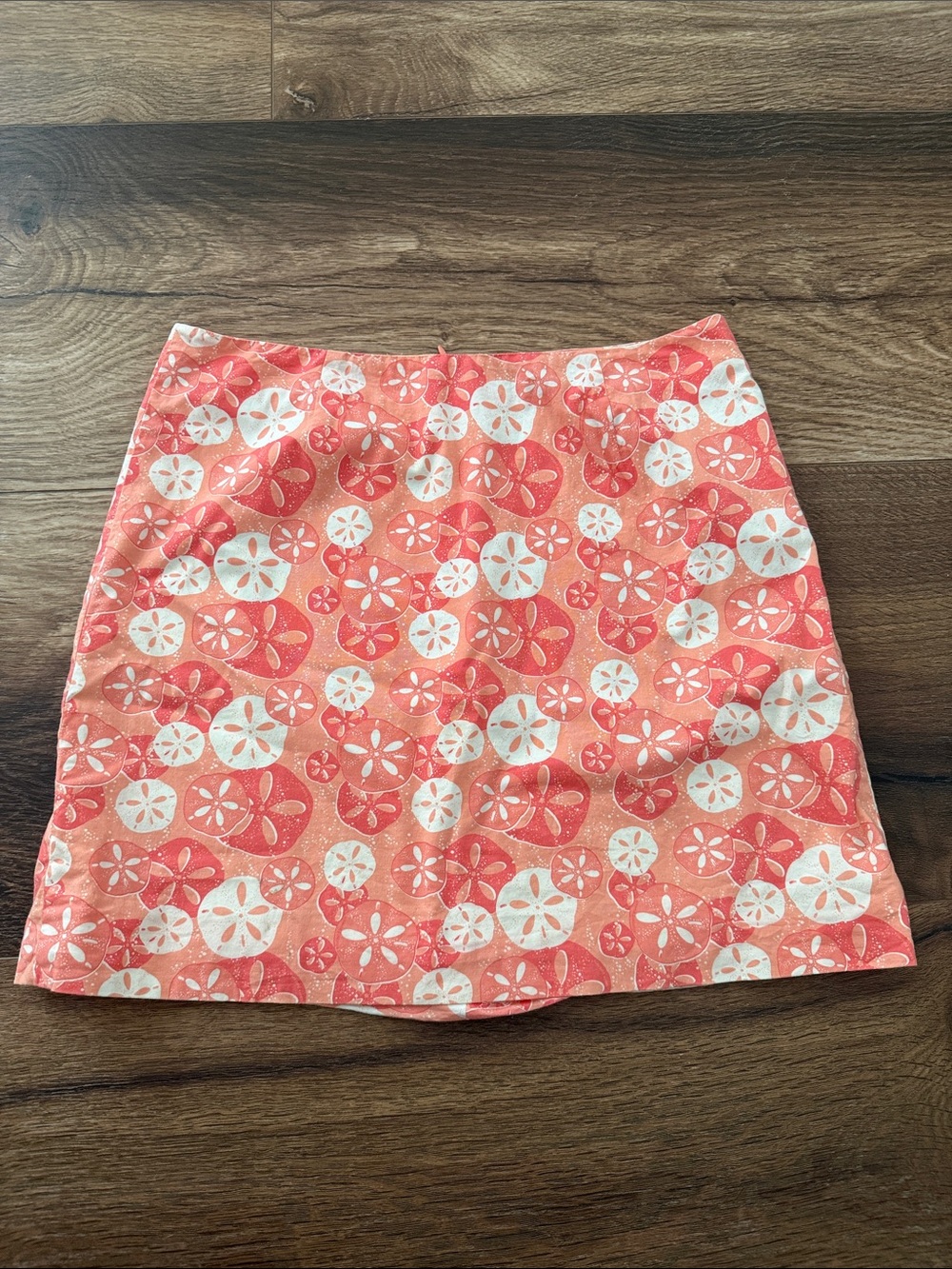 Vineyard Vines Pink sand dollar Printed Mini Skirt